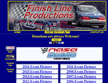 Tablet Screenshot of finishlineprod.net